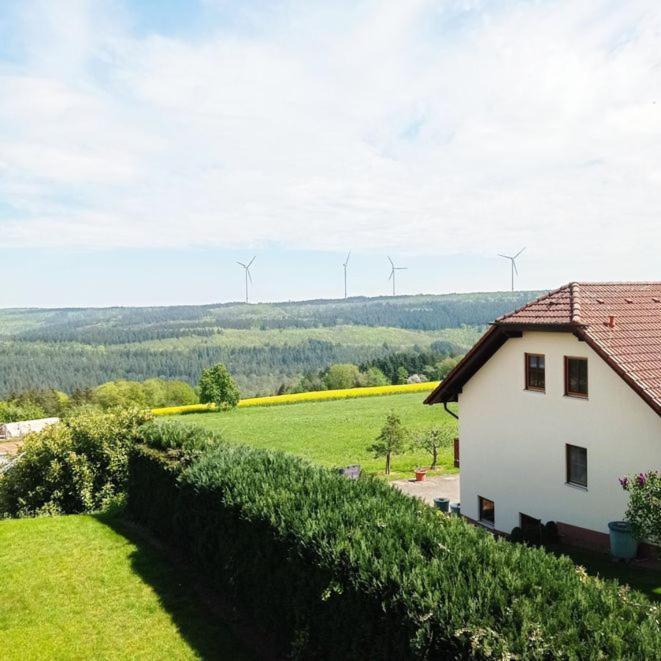 Ferienwohnung Zur Schoenen Aussicht Buchen (Odenwald, Baden-Wurttemberg) Exterior foto